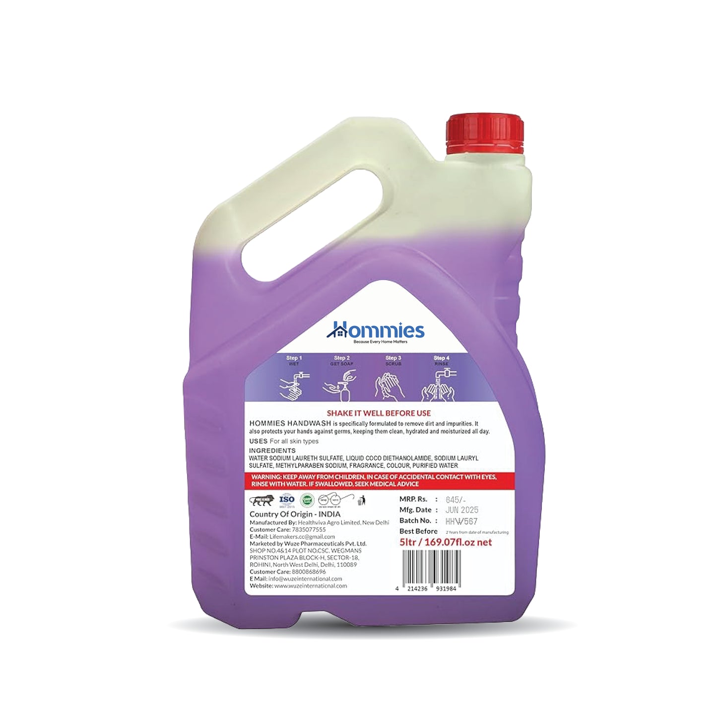 Liquid Handwash, Refill Can (Copy)