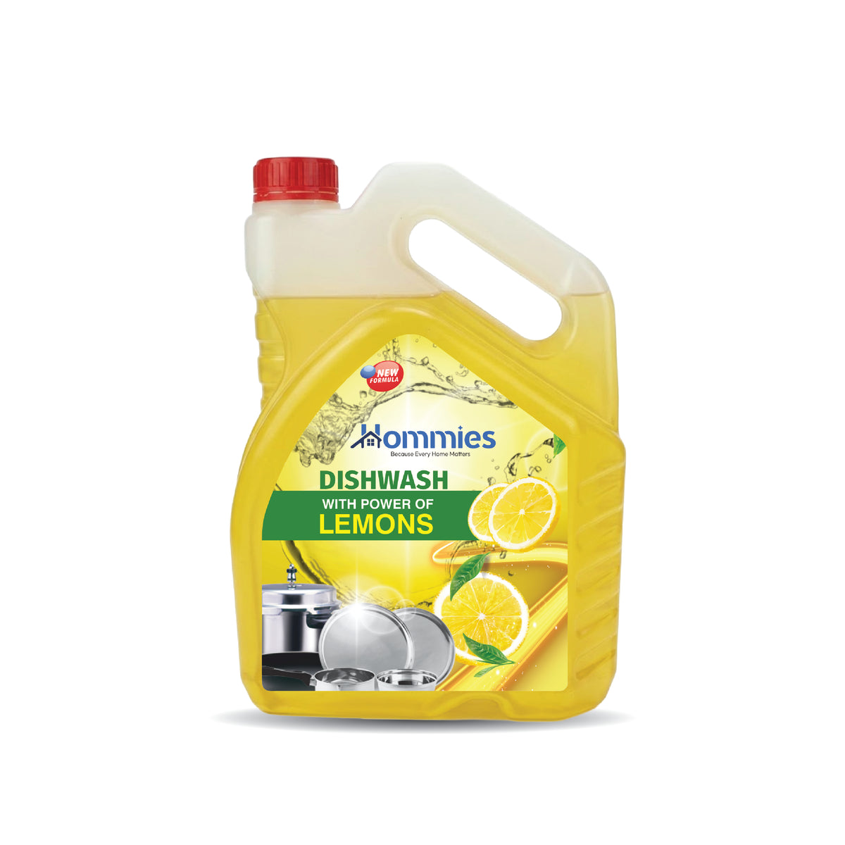 Lemon Fragrance Dishwash Liquid Gel