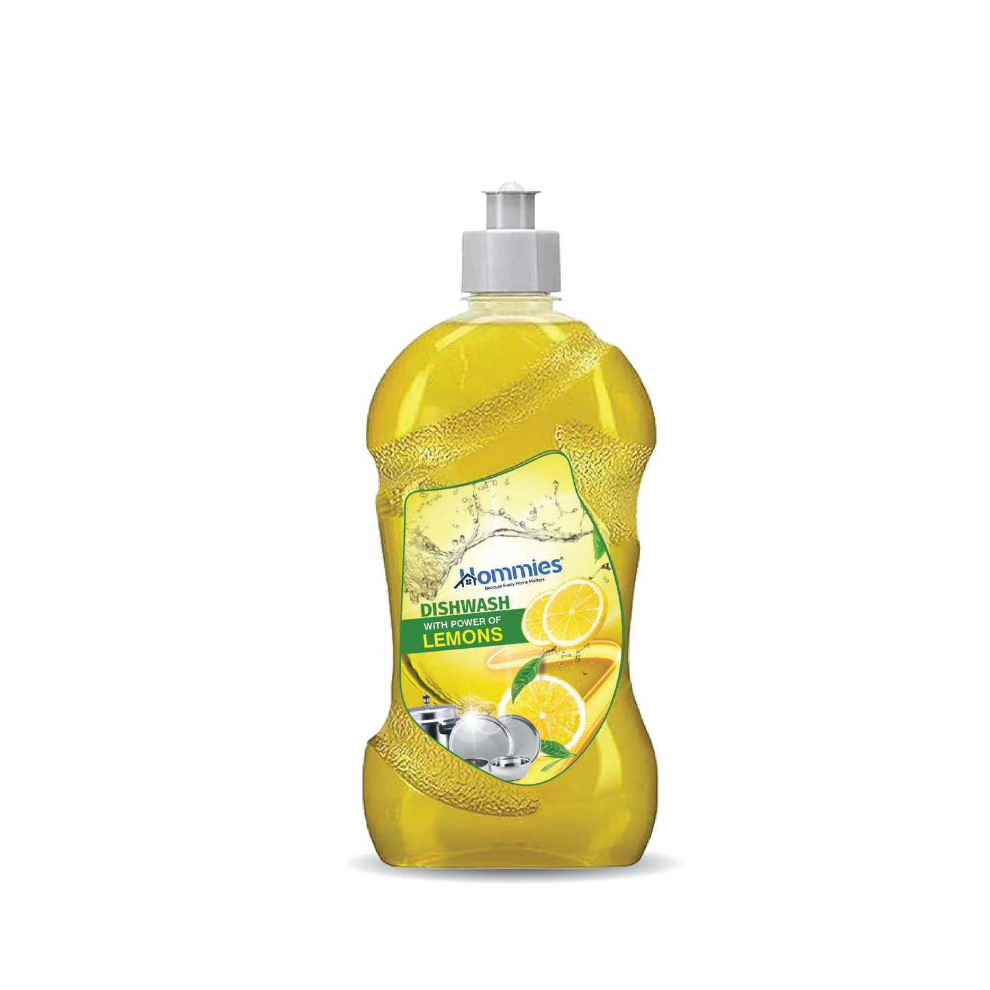 Hommies Lemon Fragrance Dishwash Liquid Gel