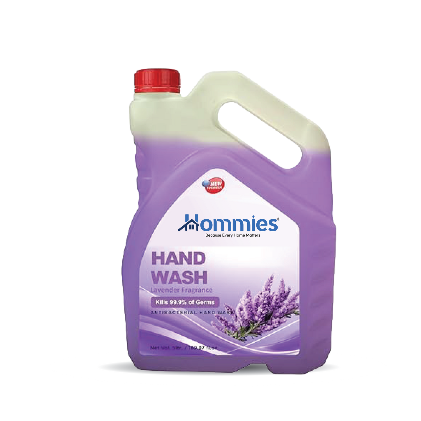 Hommies Liquid Handwash, Refill Can | Fights Germs | Ph-Balanced Formula