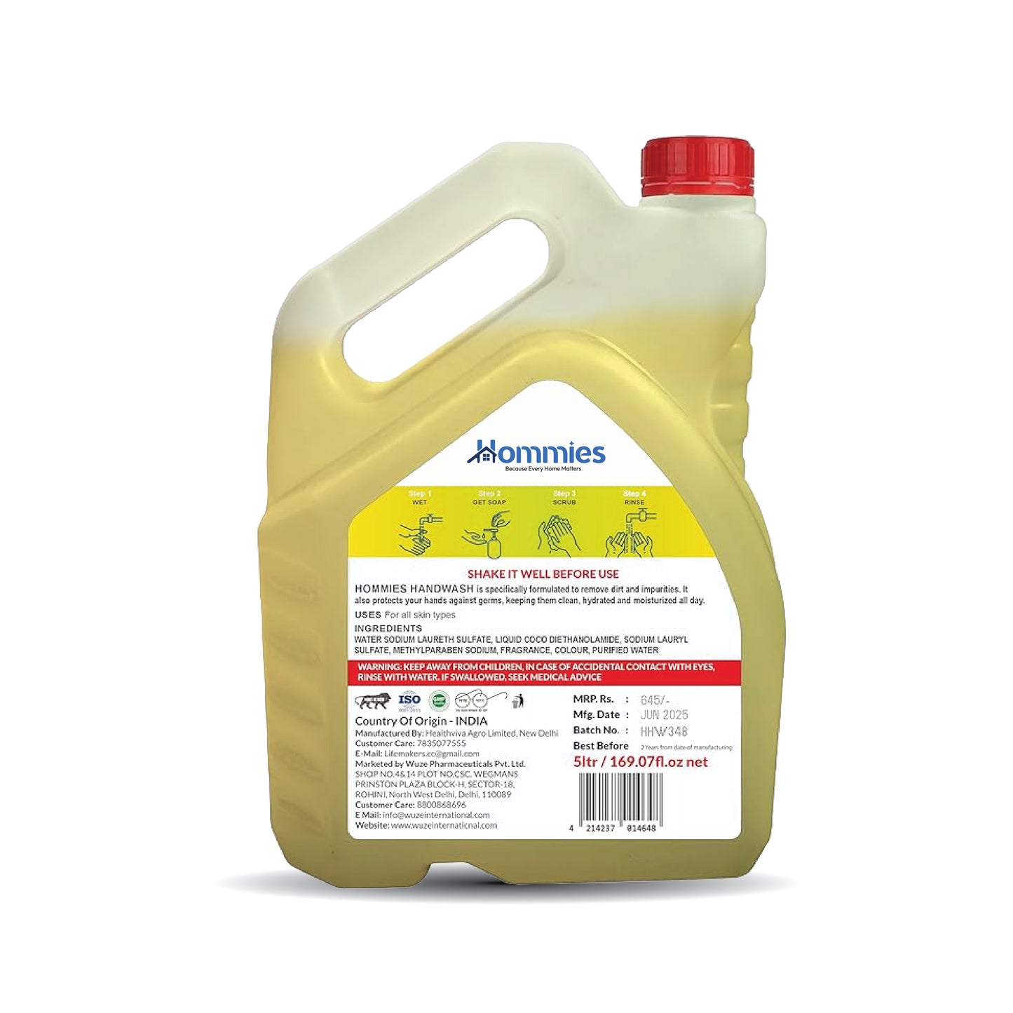 Liquid Handwash, Refill Can (Copy)