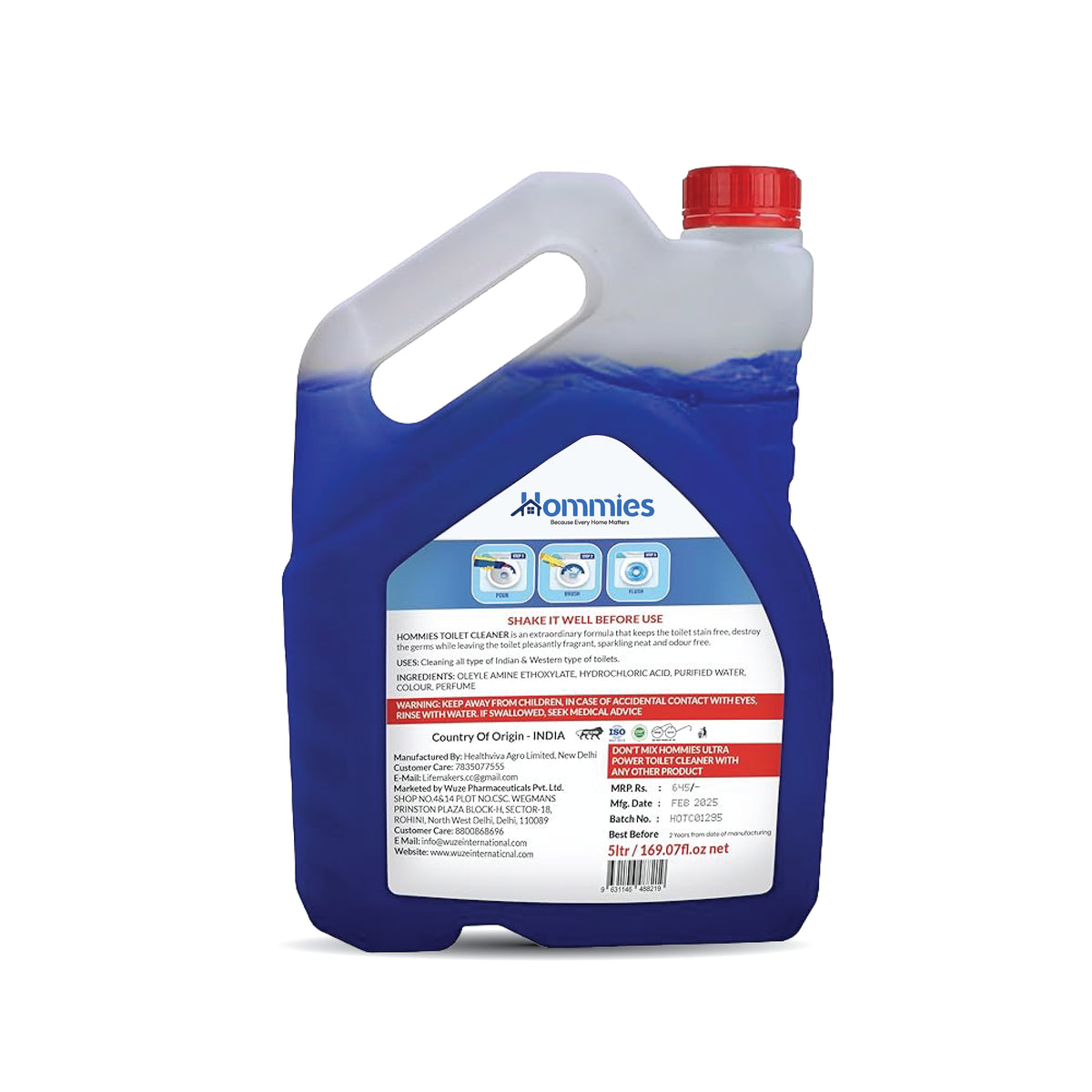 Toilet Cleaner Liquid Ultra Power